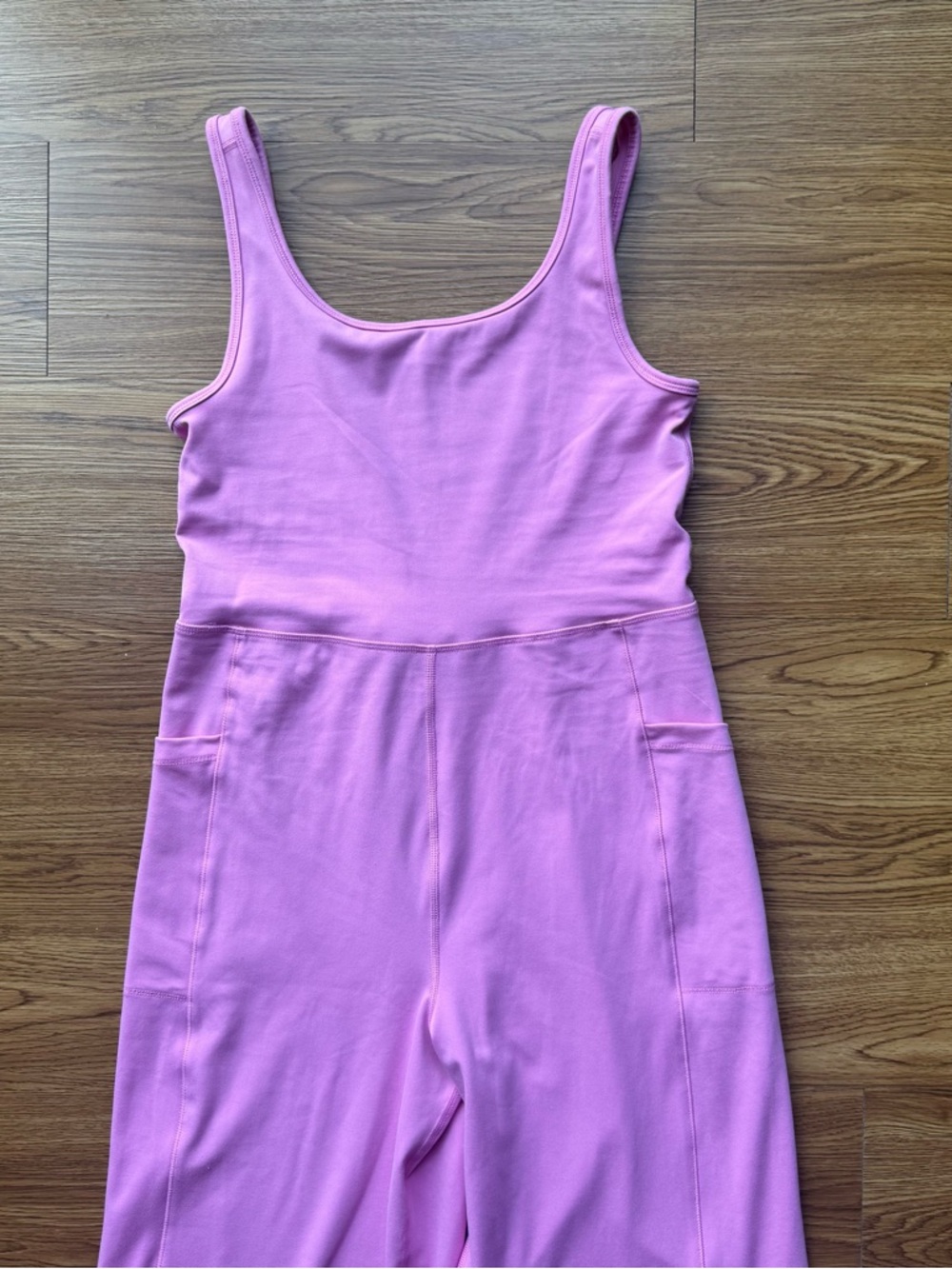 90 Degree By Reflex Pink Girls' Interlock She Moves Romper - Picture 3 of 6